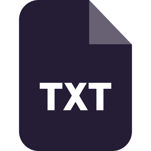 TXT file